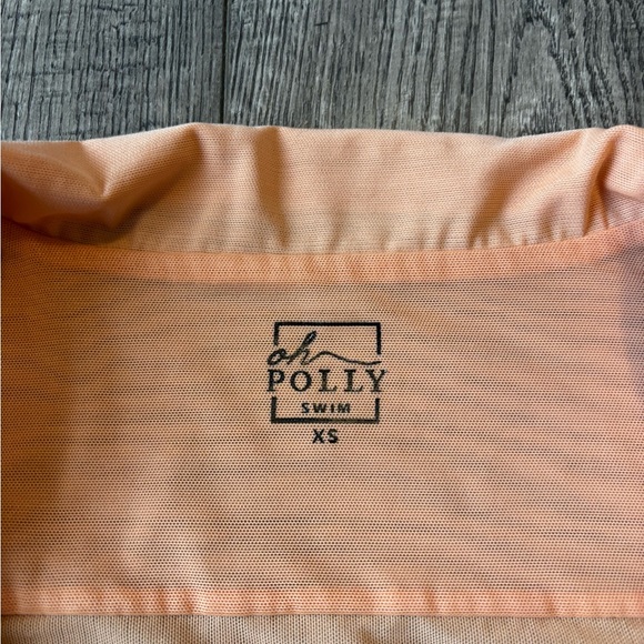 Oh Polly swim Orange Wrap Coverup - Picture 5 of 8